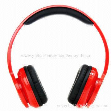 Foldable Wireless Bluetooth Headphones for iPhone, with Microphone